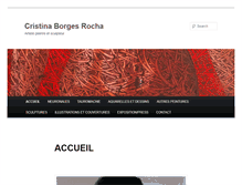 Tablet Screenshot of cristina-borges-rocha.com
